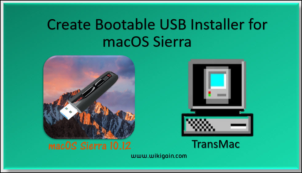 How to create a bootable sierra flash drive for mac free download